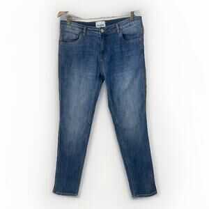 DU/ER Girlfriend Style WFLR5001 Tapered Medium Wash 5 Pocket Size 30x30